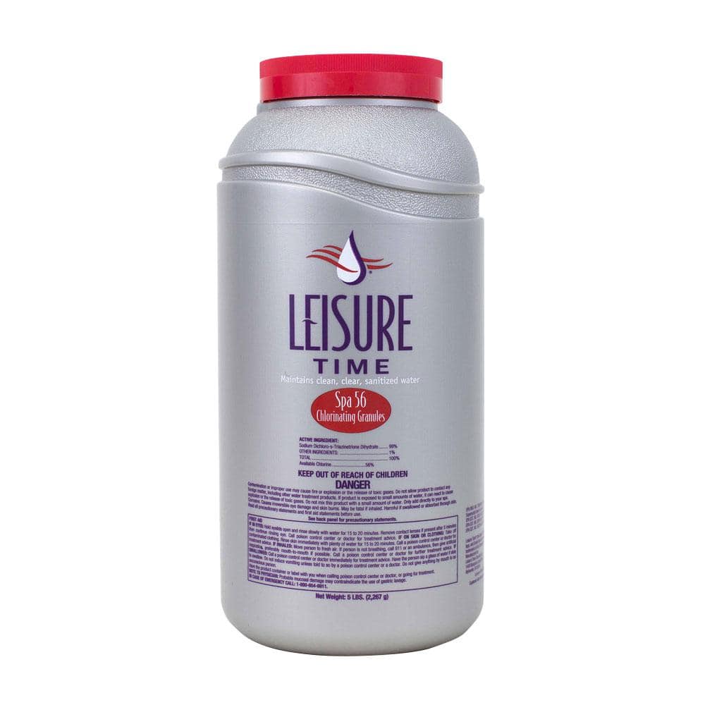 LEISURE TIME 5 lbs. Spa Chlorinating Granules E5 The Home Depot