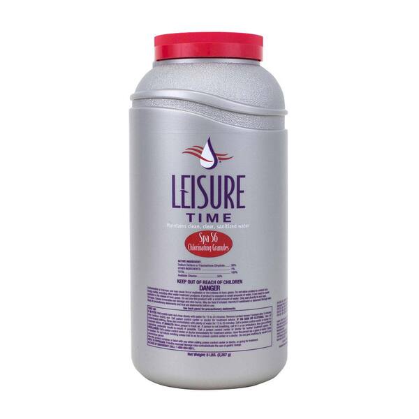 LEISURE TIME 5 lbs. Spa Chlorinating Granules E5 The Home Depot