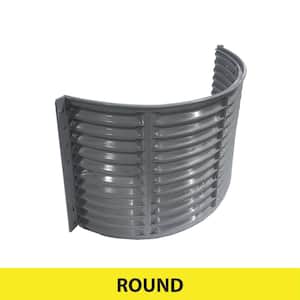 37 in. x 24 in. Round Plastic Window Well