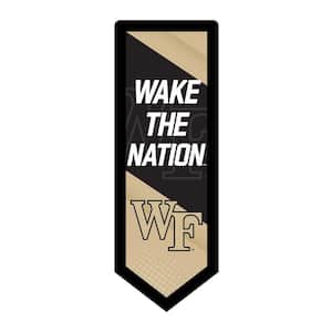 9 in. x 23 in. Wake Forest University Pennant Plug-in LED Lighted Sign