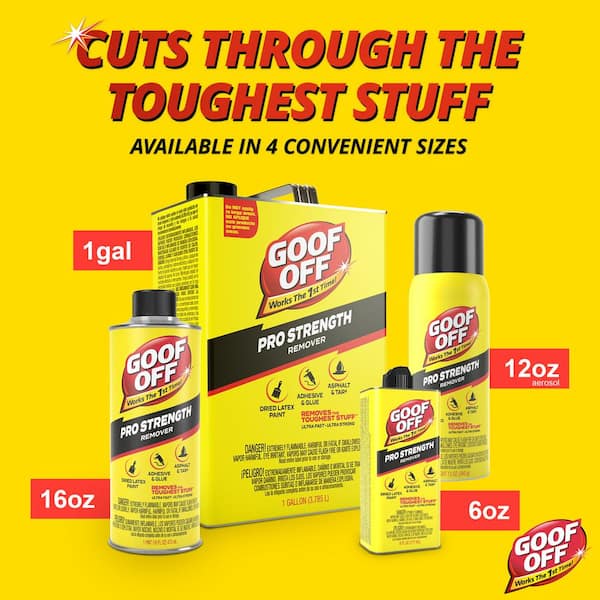 Goof Off Heavy Duty Spot Remover and Degreaser - Shop Adhesives