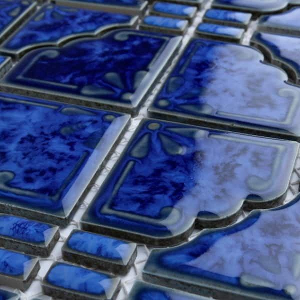 12mm Cobalt Blue??¨Matte Mosaic Tiles – Kismet Mosaic