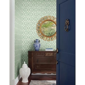 60.75 sq. ft. Boxwood Garden Wallpaper