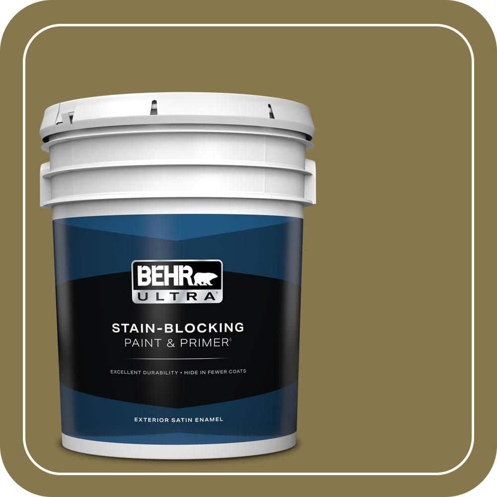 5 gal. #M330-7 Green Tea Leaf Satin Enamel Exterior Paint & Primer price history on PriceWatchPro