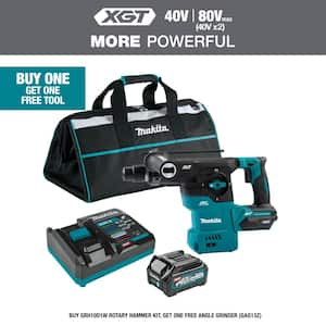 40V max XGT Brushless Cordless 13/16 in. Rotary Hammer Kit w/Extractor, AFT, AWS Capable (2.5Ah)