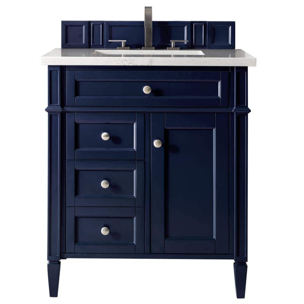 Brittany 30 in. W x 23.5 in.D x 34 in. H Single Vanity in Victory Blue with