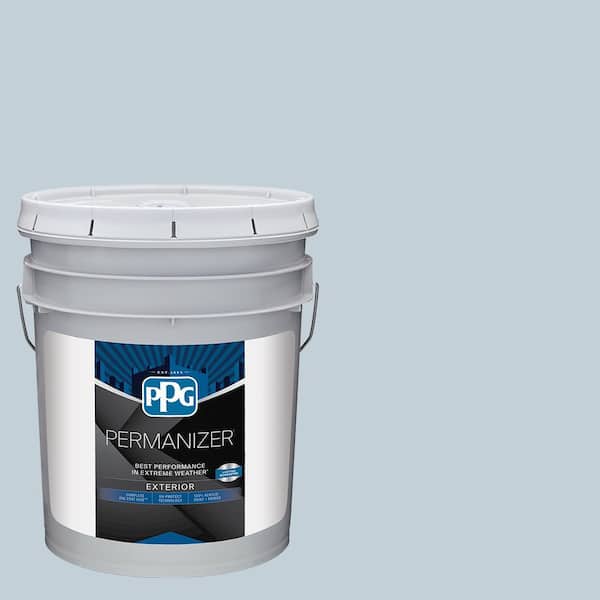 5 gal. PPG10-12 Cool Gray Satin Exterior Paint