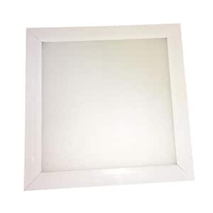 Vince 12 in. W with 1-Light White Integrated LED Flush Mount