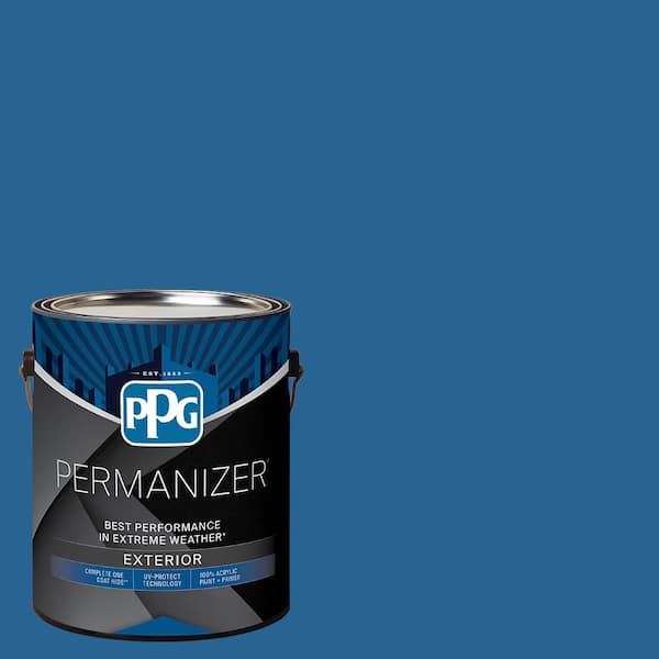 1 gal. PPG1161-6 Starry Night Semi-Gloss Exterior Paint