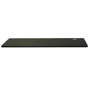48 in. x 24 in. Rectangular Chipboard Tabletop for Standard and Height Adjustable Home and Office Desk Frames, Black