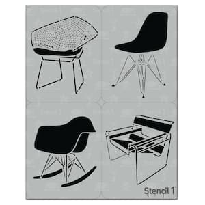 Chair Stencil (4-Pack)