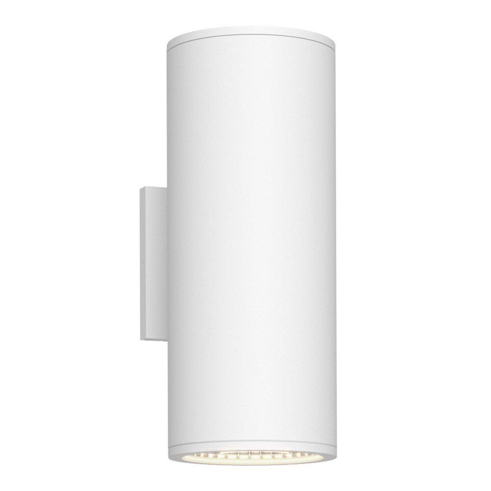 Nordic 12-in (5-in Dia. ) White LED Exterior Wall price history on PriceWatchPro