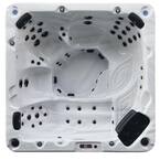 Niagara Falls 7-Person 60-Jet Hot Tub with LED Lighting and Bluetooth Audio