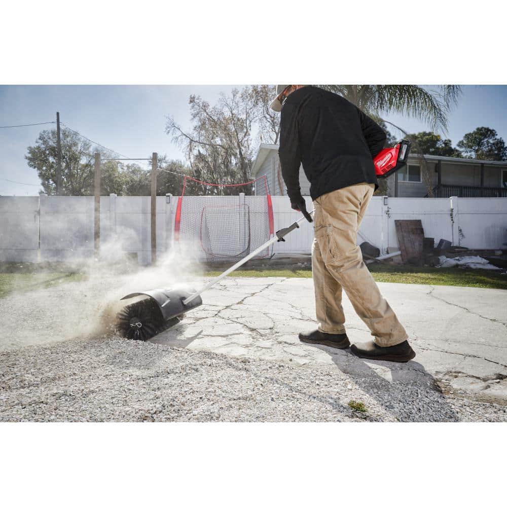 Milwaukee M18 Fuel QUIK-LOK Bristle Brush Attachment 23.5 Inch