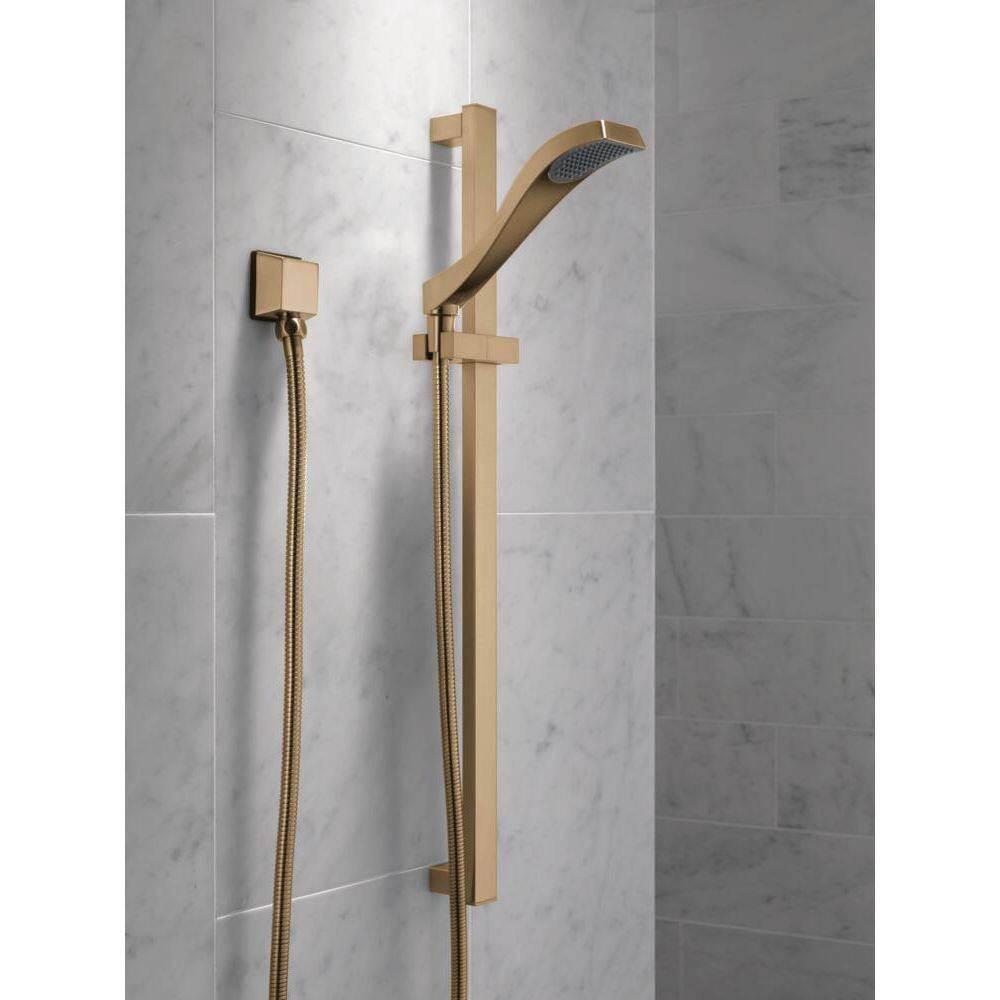 Champagne Bronze Square Wall Elbow Connector
