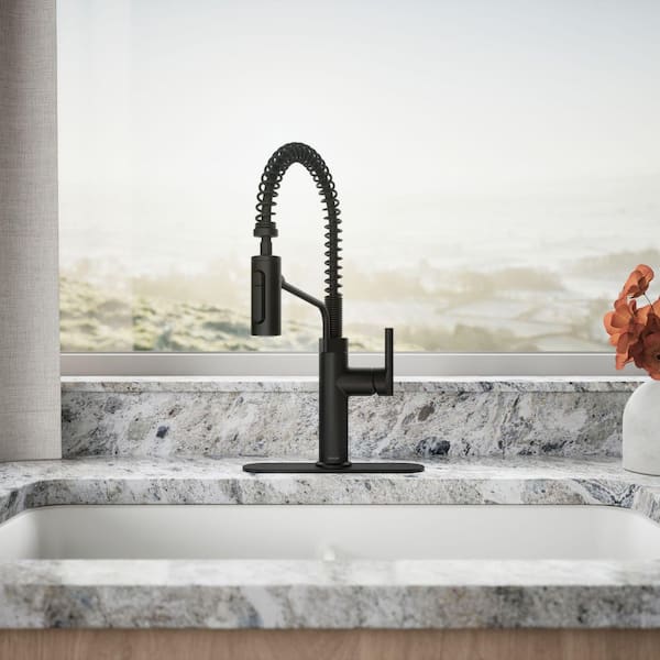 KOHLER Ringby Single Handle 3-Function Pull Down Sprayer Kitchen
