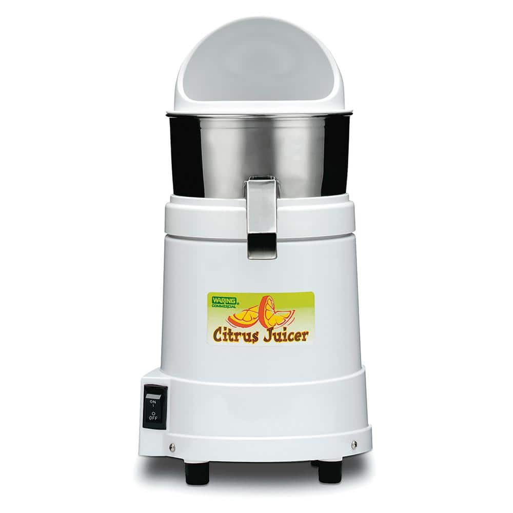 Waring Commercial Heavy-Duty Citrus Juicer with Dome, White