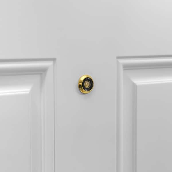 Prime-Line Door Viewer, 15/32 in. x 160-Degree, Solid Brass
