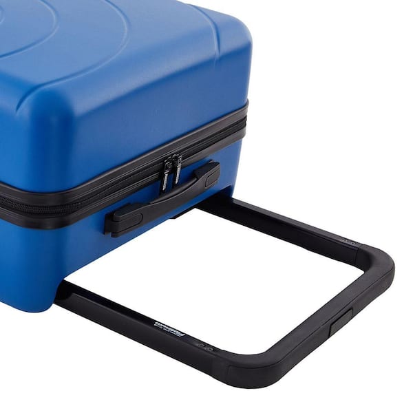 TCL 20 in. Blue Rolling Hardcase Carry-on W/ USB TCP-88222-420