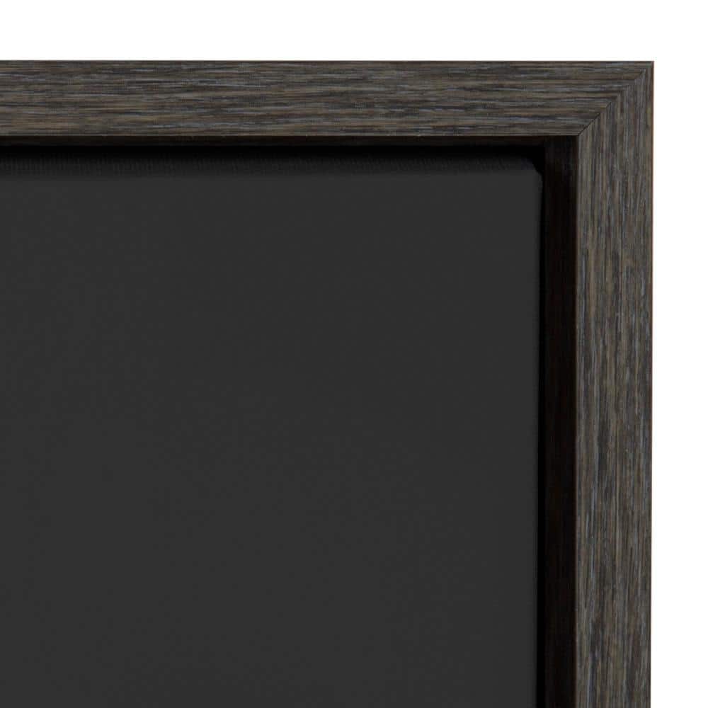 Vintage Football Helmet Black and White Framed Canvas Print