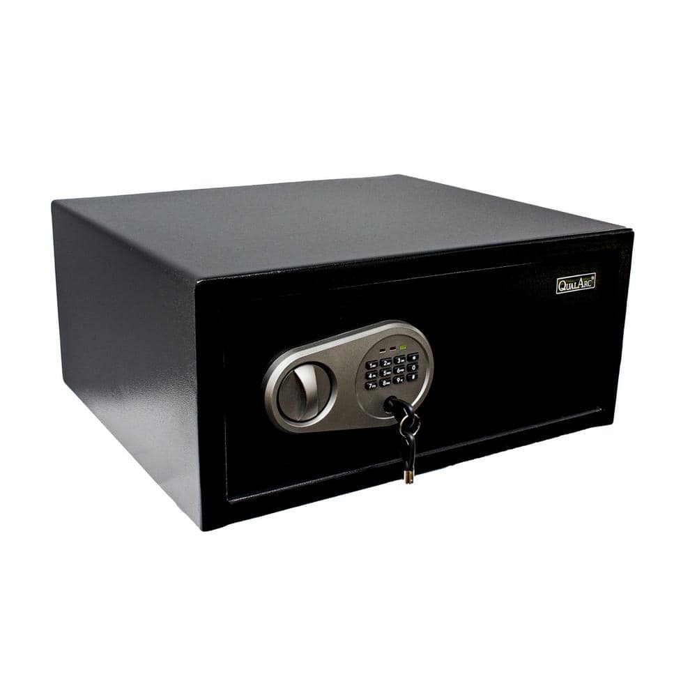 Details about   Small Black Steel Digital Electronic Safe Coded Box Home Office Hotel Gun E17EF 