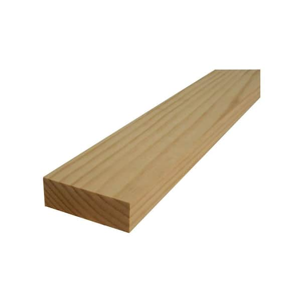 5/4 in. x 4 in. x 8 ft. Select Pine Board Select Pine 5/4 x 4 8' - The ...