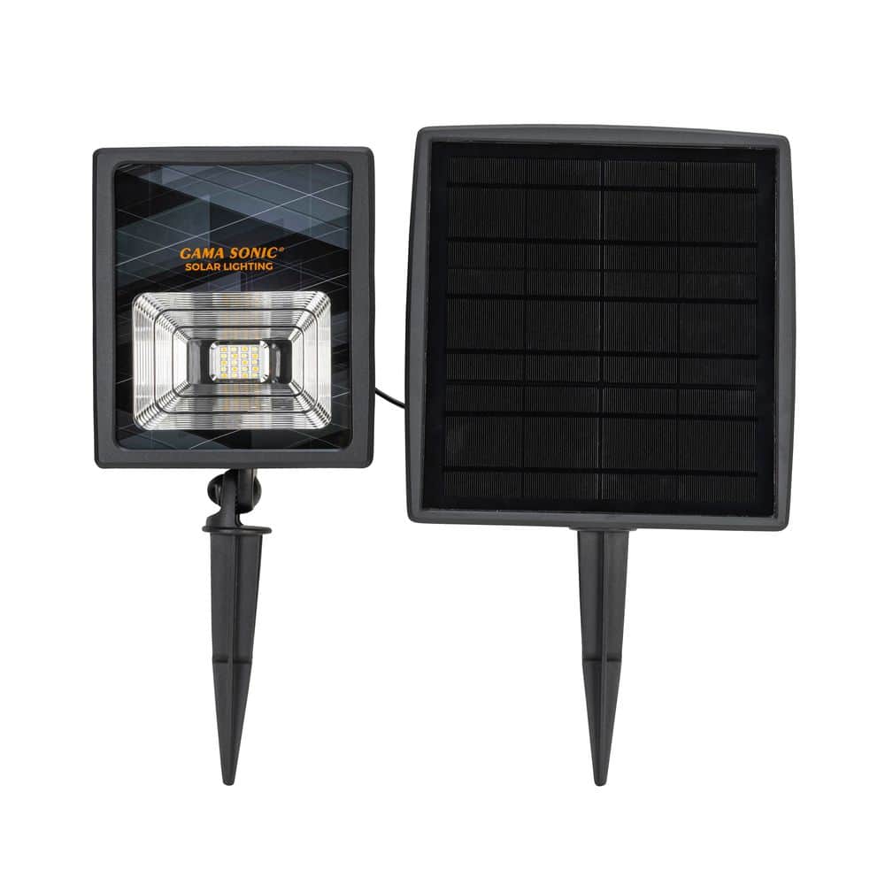 500 Lumen Black Solar Integrated LED Landscape Flood Light with Color Temperature Switch price history on PriceWatchPro