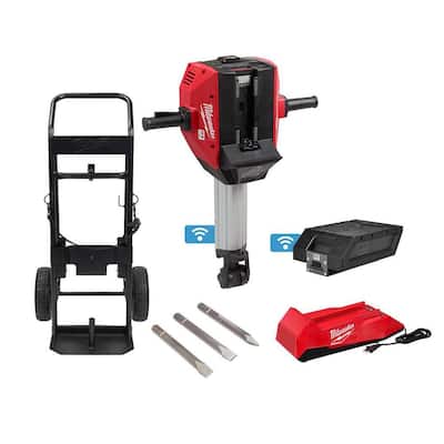 MX FUEL Lithium-Ion Cordless 1-1/8 in. Breaker with Battery and Charger