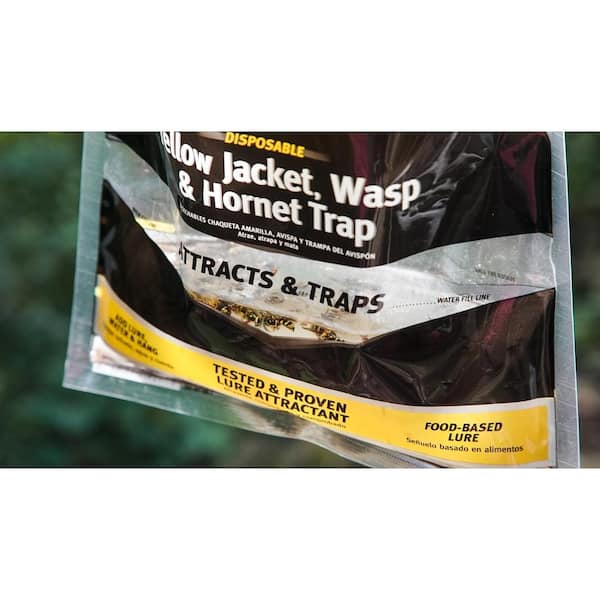 Raid Disposable Yellow Jacket, Wasp and Hornet Trap​ WASPBAG-RAID - The  Home Depot