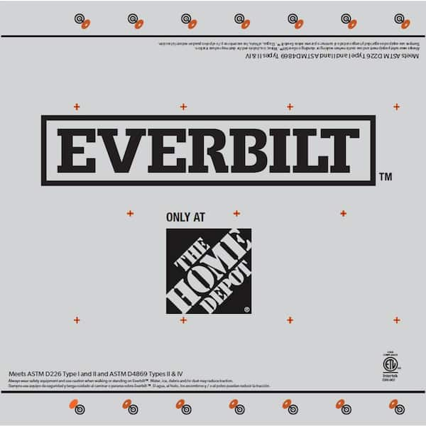 Everbilt 4 ft. x 250 ft. Synthetic Roofing Underlayment