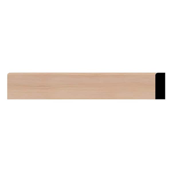 WM887 0.38 in. D x 1.25 in. W x 96 in. L Wood (Cherry) S4S Moulding