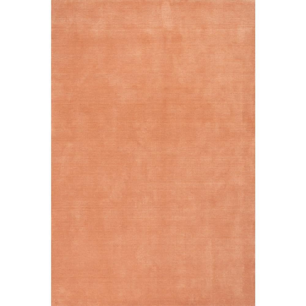 Arrel Speckled Wool-Blend Orange 8 ft. x 10 ft. Indoor Area Rug price history on PriceWatchPro