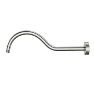 17 in. Shower Arm in Brushed