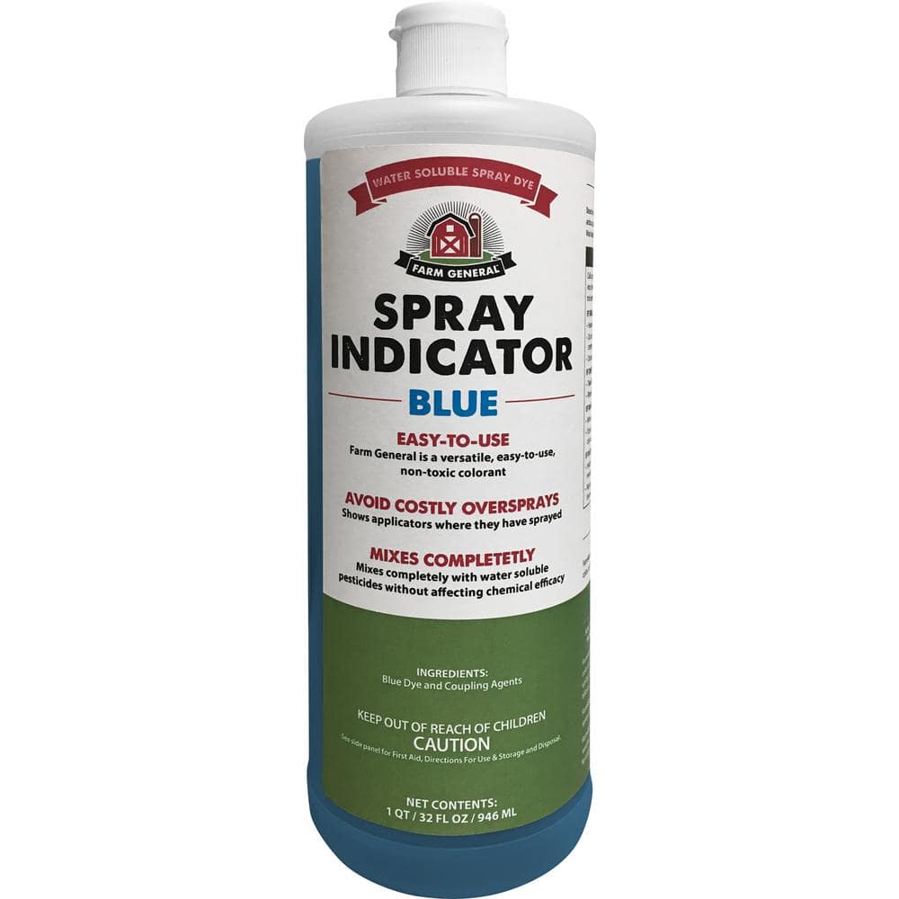 Use dye to help you spray herbicide