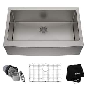 L2030600NA by Kallista - 33 Stainless Steel Kitchen Sink with Standard  Accessories