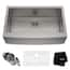 KRAUS Standart PRO 16 Gauge Stainless Steel 14 in. Undermount Bar Sink ...