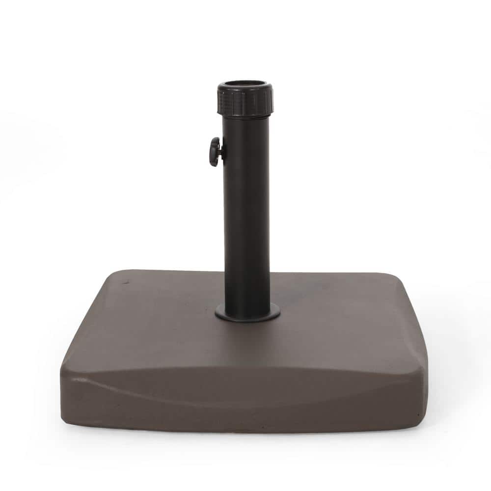 Outdoor Novalty Shape Patio Umbrella Base in Brown Market Heavy-Duty Umbrel