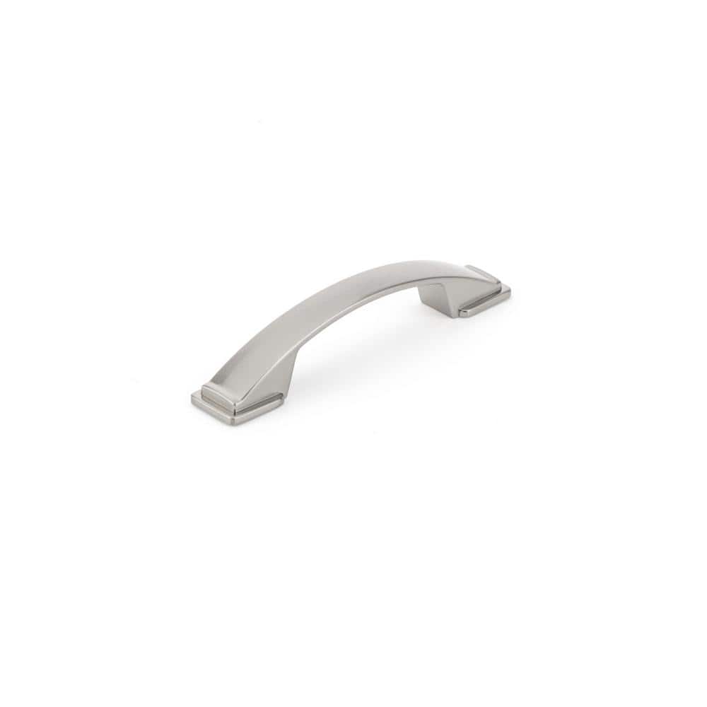 Lucca Collection 3 3/4 in. (96 mm) Modern Brushed Nickel Cabinet Bar Pull price history on PriceWatchPro