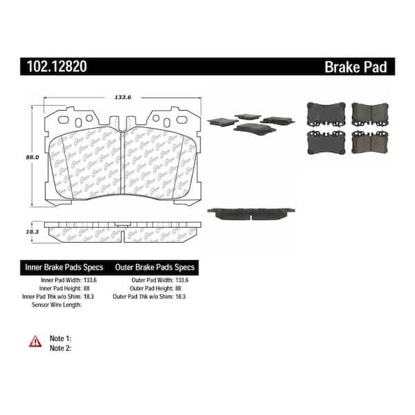 Centric Parts Disc Brake Pad Set