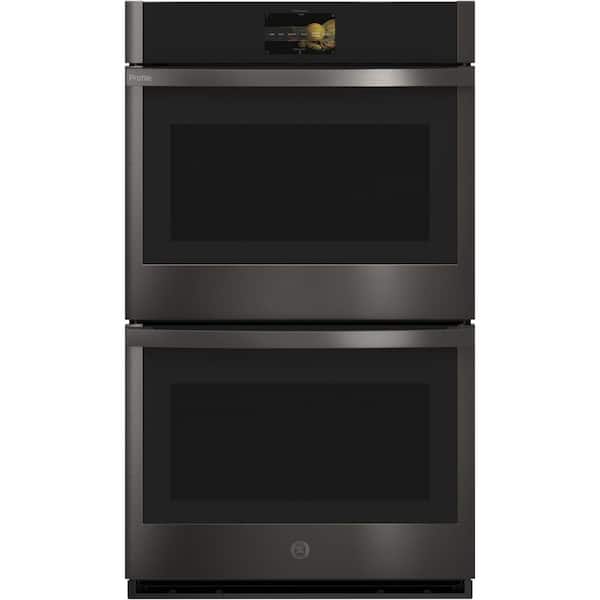 Ge Profile 30 In Smart Double Electric Wall Oven With Convection Self Cleaning Black Stainless Steel Ptd9000bnts The Home Depot - 30 Double Wall Gas Oven Ge Profile 30 In Smart Double Electric Wall Oven With Convection Self Cleaning Black Stainless Steel Ptd9000bnts The Home Depot - 30 Double Wall Gas Oven