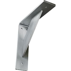8 in. x 2 in. x 8 in. Steel Unfinished Metal Traditional Bracket