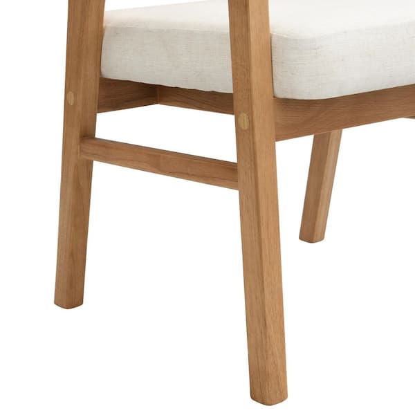 CHRISTOPHER KNIGHT HOME Lucas Natural Oak and Beige Polyester