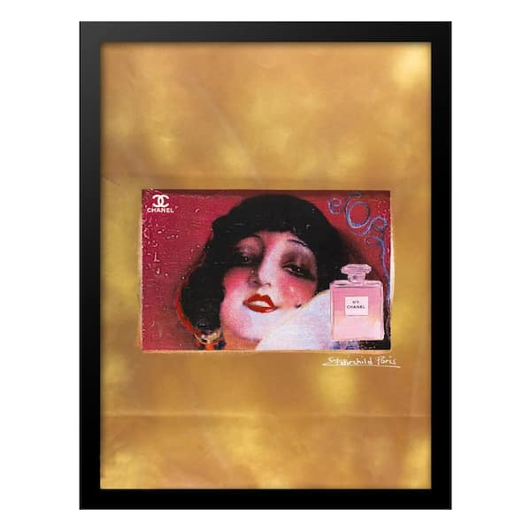 VENICE BEACH Collections Vintage No 5 Fashion Beauty by Fairchild Paris 1-Piece Framed Graphic Print Abstract Poster Art Print 18 in. x 14 in.