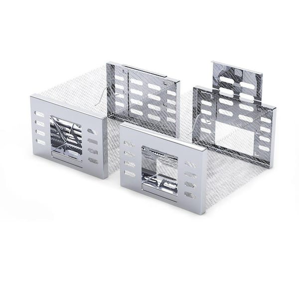 Indoor/Outdoor Humane Rat Trap Cage Traps Live Traps (2-Pack)
