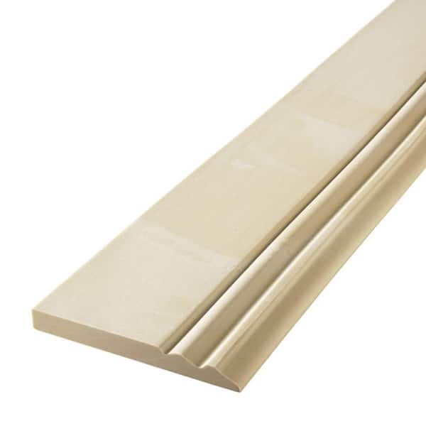 HD 5180 9/16 in. x 5-1/4 in. x 144 in. Polyurethane Flexible Base Moulding