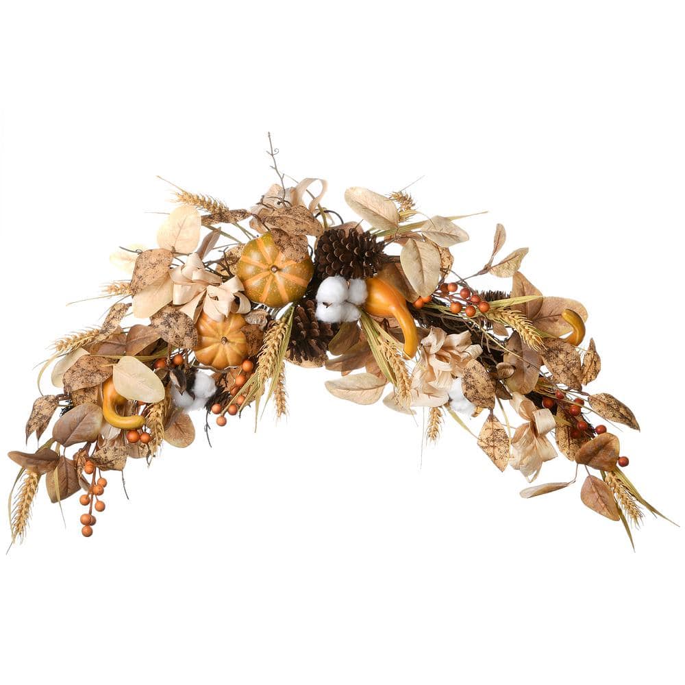36 in. Artificial Autumn Pine Nut Swag price history on PriceWatchPro