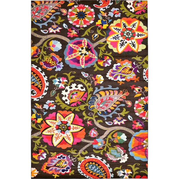 Estrella Tuscany Brown 10' 6 x 16' 5 Area Rug