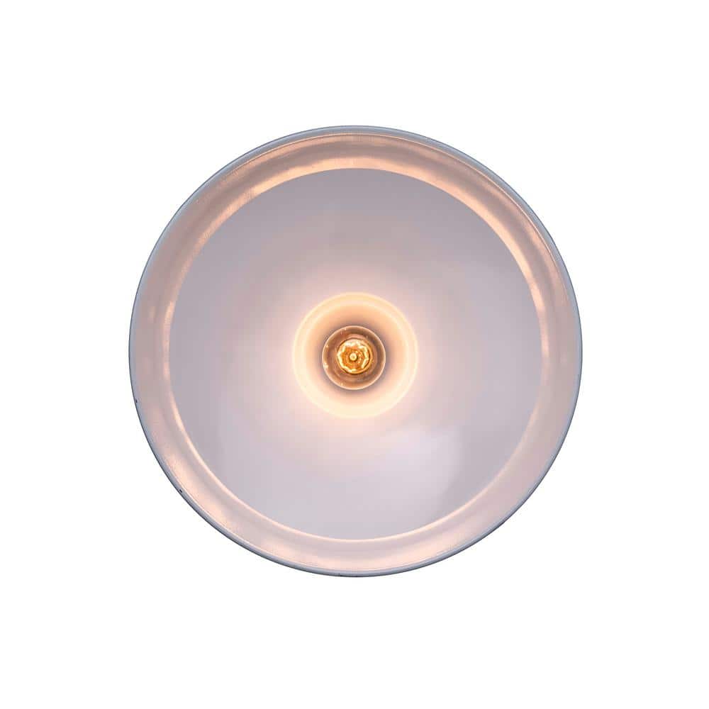 Wilhelm 16-inch Black Metal Dome Farmhouse Pendant Light