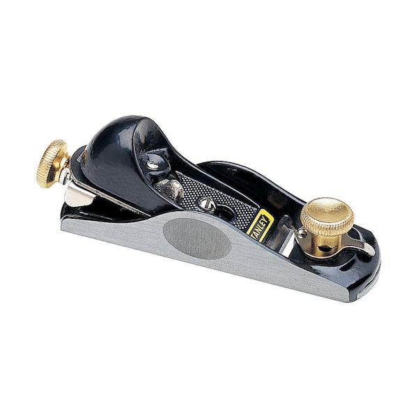 Stanley Block Plane 6 in Bailey Low Angle Cast Iron Base Tempered Steel Plastic 