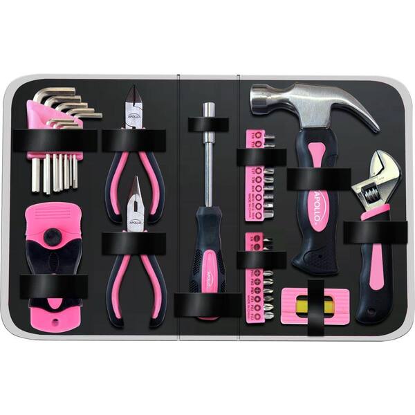 Apollo Household Tool Kit in Zippered Case (38-Piece)